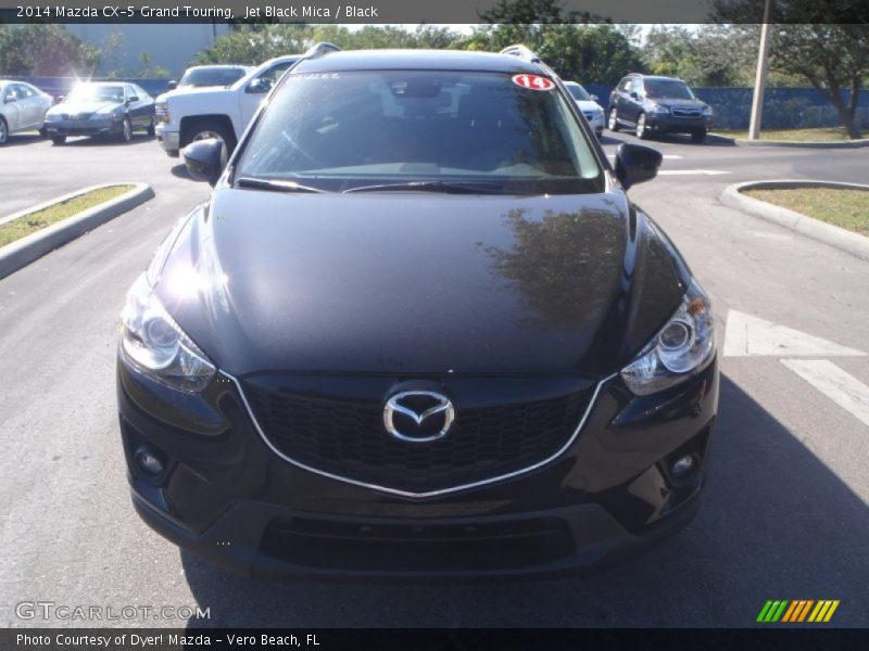 Jet Black Mica / Black 2014 Mazda CX-5 Grand Touring
