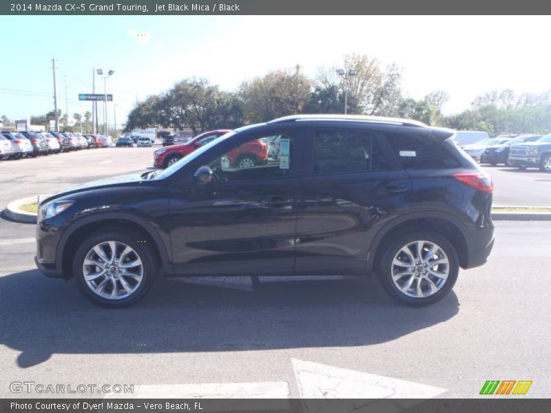 Jet Black Mica / Black 2014 Mazda CX-5 Grand Touring