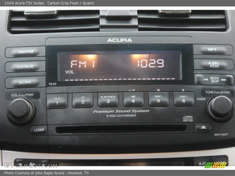 Carbon Gray Pearl / Quartz 2004 Acura TSX Sedan