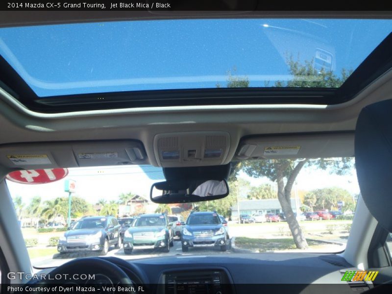 Jet Black Mica / Black 2014 Mazda CX-5 Grand Touring