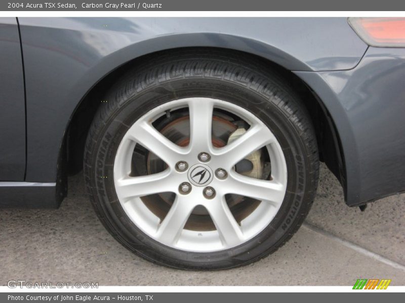 Carbon Gray Pearl / Quartz 2004 Acura TSX Sedan