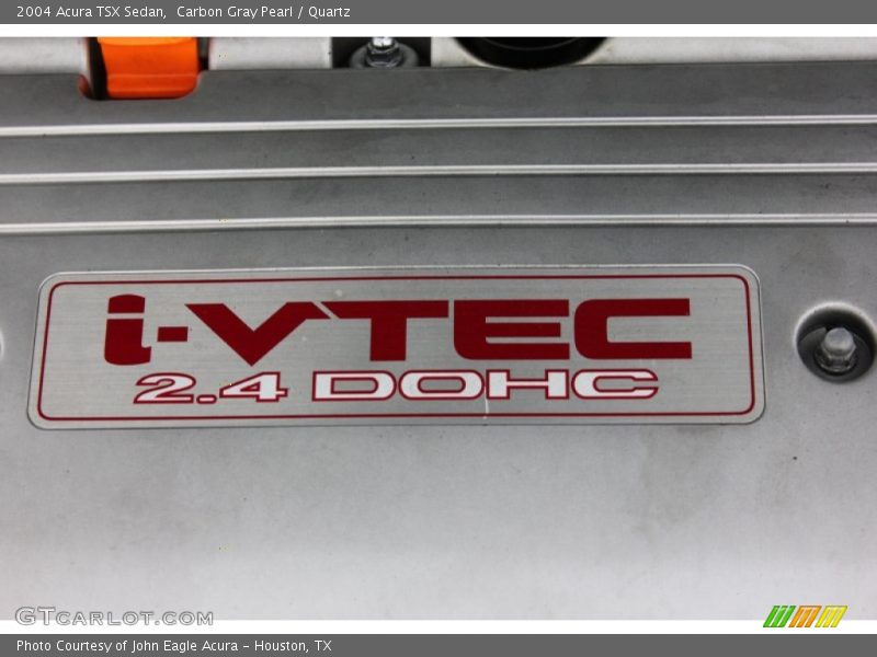 Carbon Gray Pearl / Quartz 2004 Acura TSX Sedan