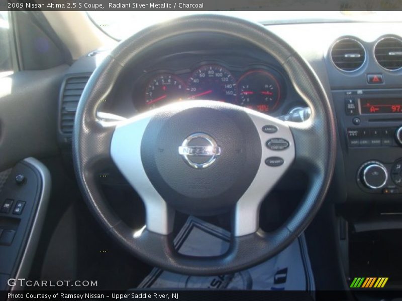 Radiant Silver Metallic / Charcoal 2009 Nissan Altima 2.5 S Coupe