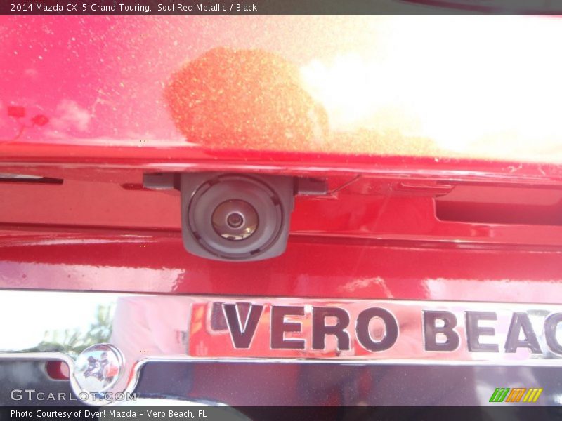 Soul Red Metallic / Black 2014 Mazda CX-5 Grand Touring