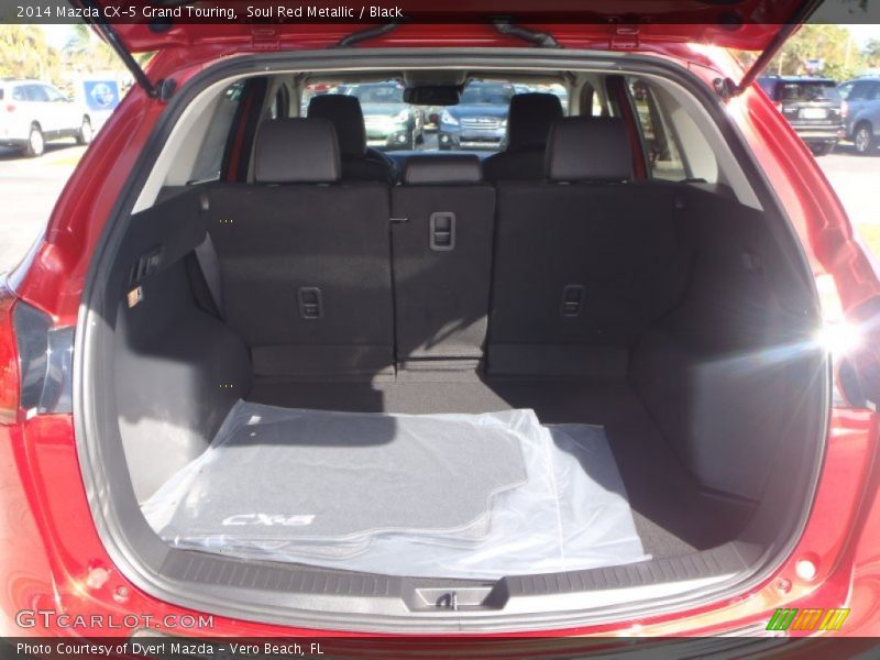 Soul Red Metallic / Black 2014 Mazda CX-5 Grand Touring