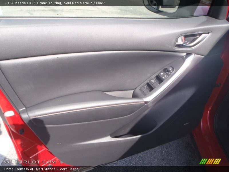 Soul Red Metallic / Black 2014 Mazda CX-5 Grand Touring