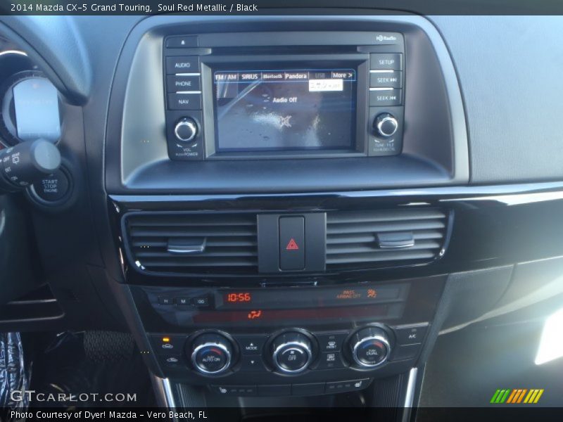 Soul Red Metallic / Black 2014 Mazda CX-5 Grand Touring