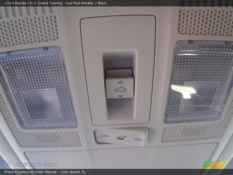 Soul Red Metallic / Black 2014 Mazda CX-5 Grand Touring