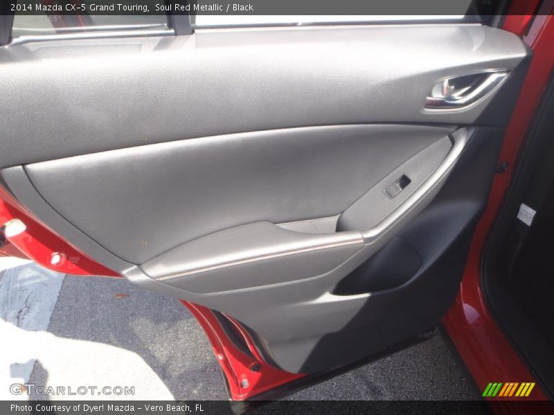 Soul Red Metallic / Black 2014 Mazda CX-5 Grand Touring
