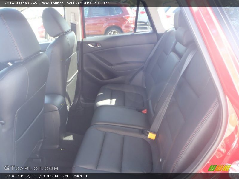 Soul Red Metallic / Black 2014 Mazda CX-5 Grand Touring