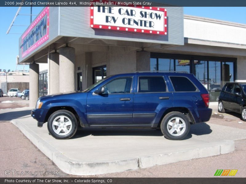 Midnight Blue Pearl / Medium Slate Gray 2006 Jeep Grand Cherokee Laredo 4x4