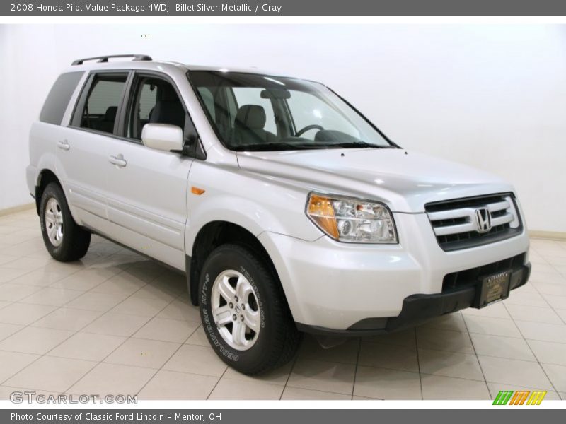 Billet Silver Metallic / Gray 2008 Honda Pilot Value Package 4WD