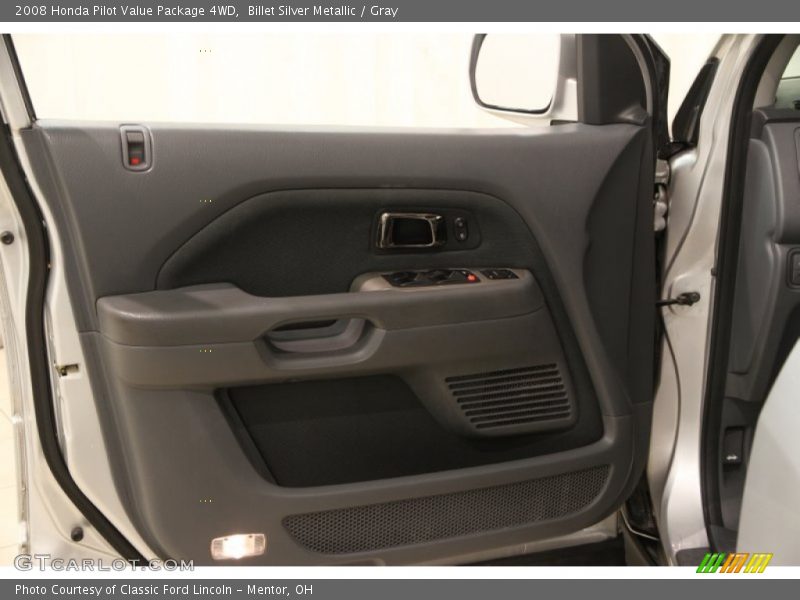 Billet Silver Metallic / Gray 2008 Honda Pilot Value Package 4WD