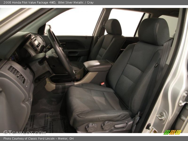 Billet Silver Metallic / Gray 2008 Honda Pilot Value Package 4WD