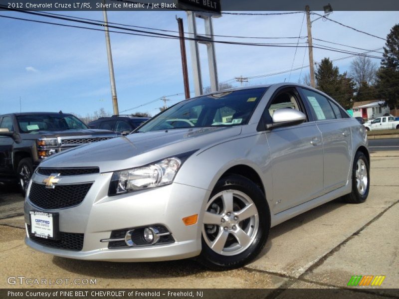 Silver Ice Metallic / Jet Black 2012 Chevrolet Cruze LT/RS