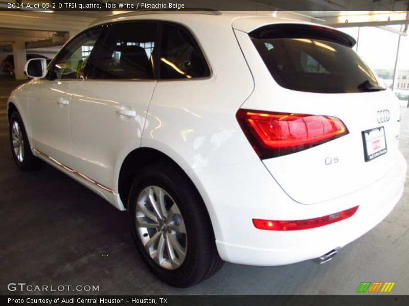 Ibis White / Pistachio Beige 2014 Audi Q5 2.0 TFSI quattro
