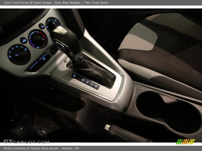 Sonic Blue Metallic / Two-Tone Sport 2012 Ford Focus SE Sport Sedan