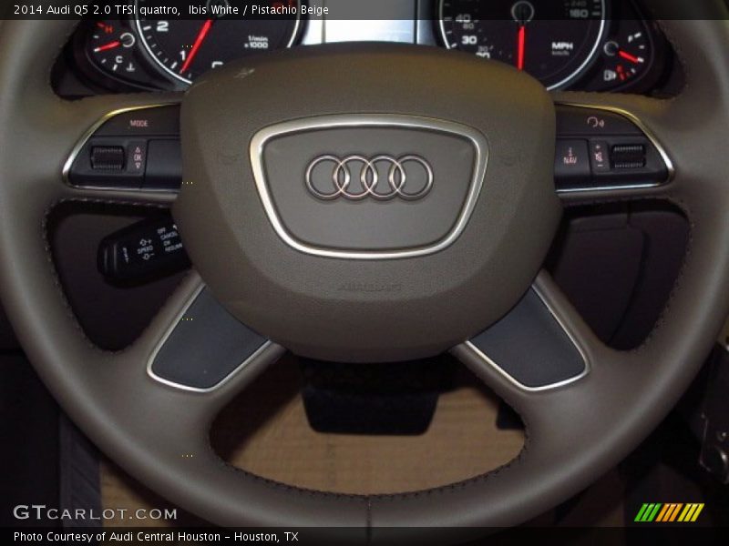 Ibis White / Pistachio Beige 2014 Audi Q5 2.0 TFSI quattro
