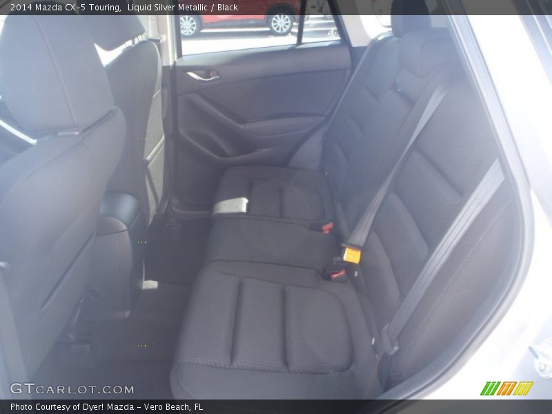 Liquid Silver Metallic / Black 2014 Mazda CX-5 Touring