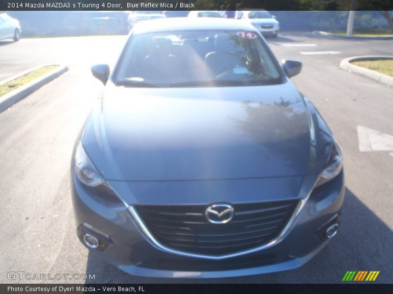 Blue Reflex Mica / Black 2014 Mazda MAZDA3 s Touring 4 Door
