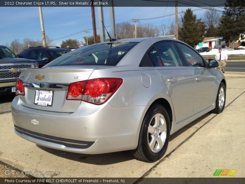 Silver Ice Metallic / Jet Black 2012 Chevrolet Cruze LT/RS