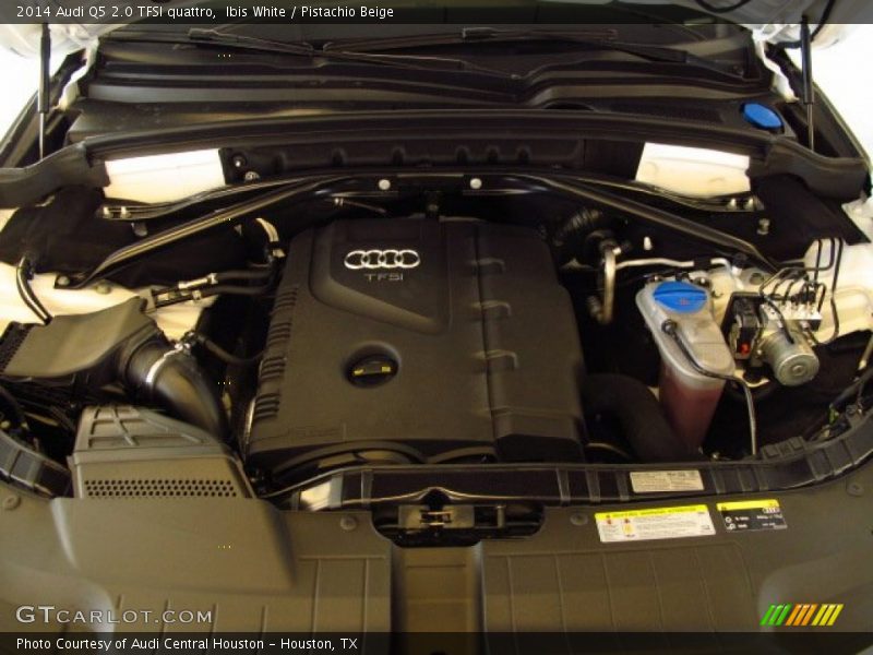 Ibis White / Pistachio Beige 2014 Audi Q5 2.0 TFSI quattro