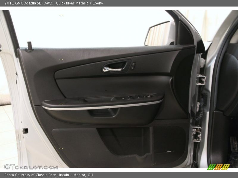 Quicksilver Metallic / Ebony 2011 GMC Acadia SLT AWD