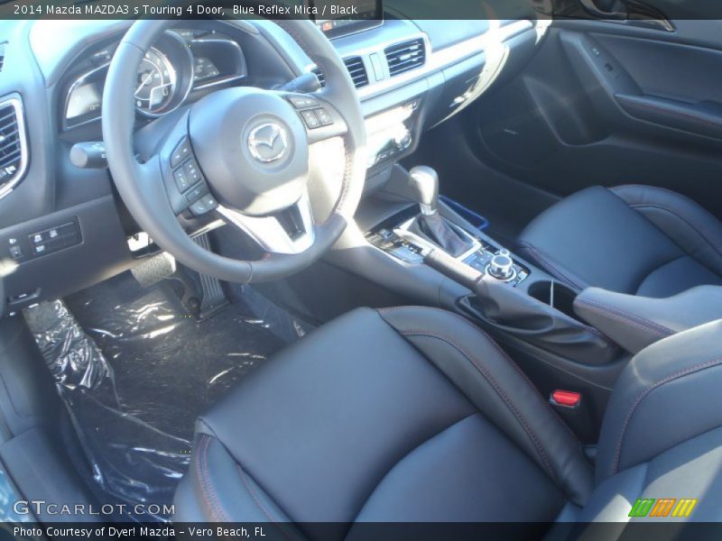Blue Reflex Mica / Black 2014 Mazda MAZDA3 s Touring 4 Door
