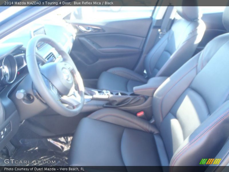 Blue Reflex Mica / Black 2014 Mazda MAZDA3 s Touring 4 Door