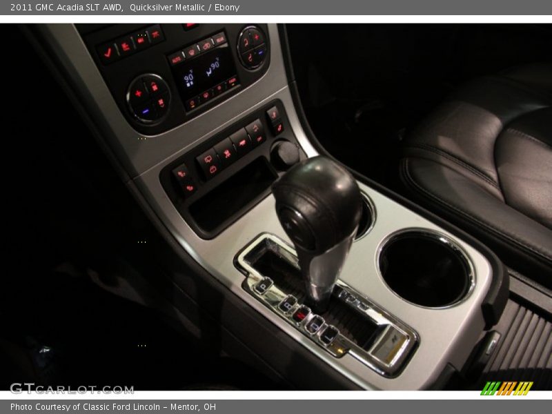 Quicksilver Metallic / Ebony 2011 GMC Acadia SLT AWD
