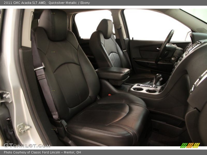 Quicksilver Metallic / Ebony 2011 GMC Acadia SLT AWD