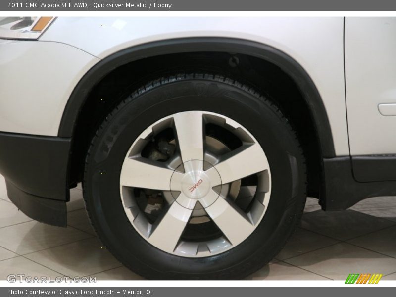 Quicksilver Metallic / Ebony 2011 GMC Acadia SLT AWD