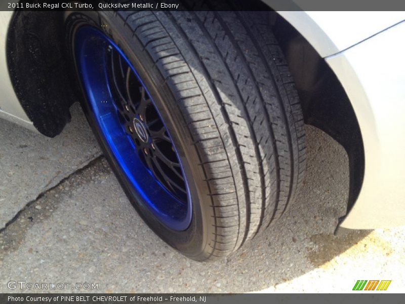 Quicksilver Metallic / Ebony 2011 Buick Regal CXL Turbo