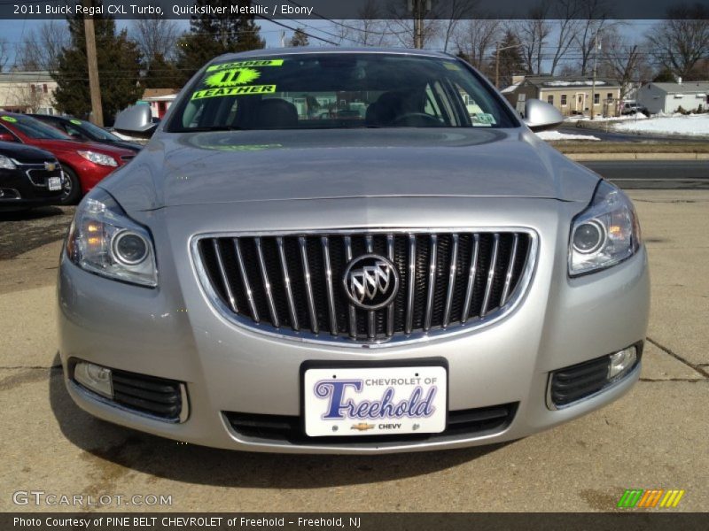 Quicksilver Metallic / Ebony 2011 Buick Regal CXL Turbo