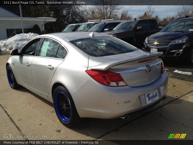 Quicksilver Metallic / Ebony 2011 Buick Regal CXL Turbo