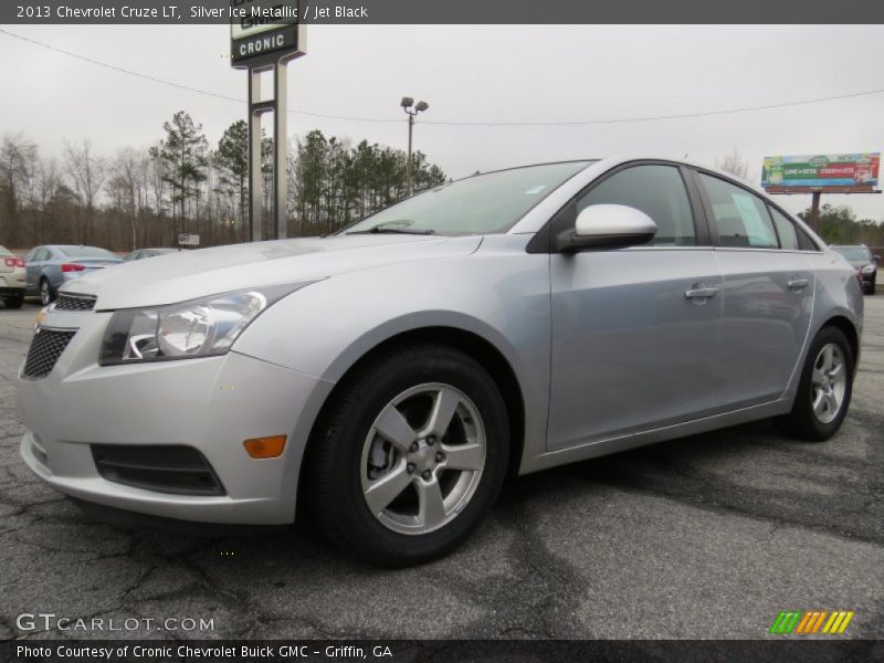 Silver Ice Metallic / Jet Black 2013 Chevrolet Cruze LT