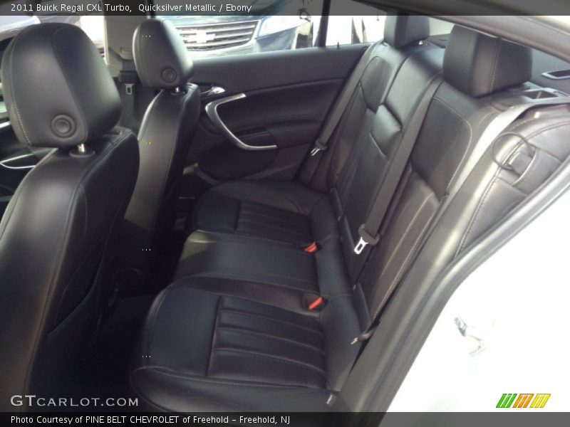 Rear Seat of 2011 Regal CXL Turbo