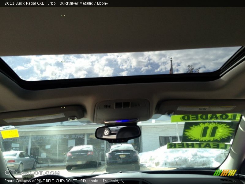 Quicksilver Metallic / Ebony 2011 Buick Regal CXL Turbo