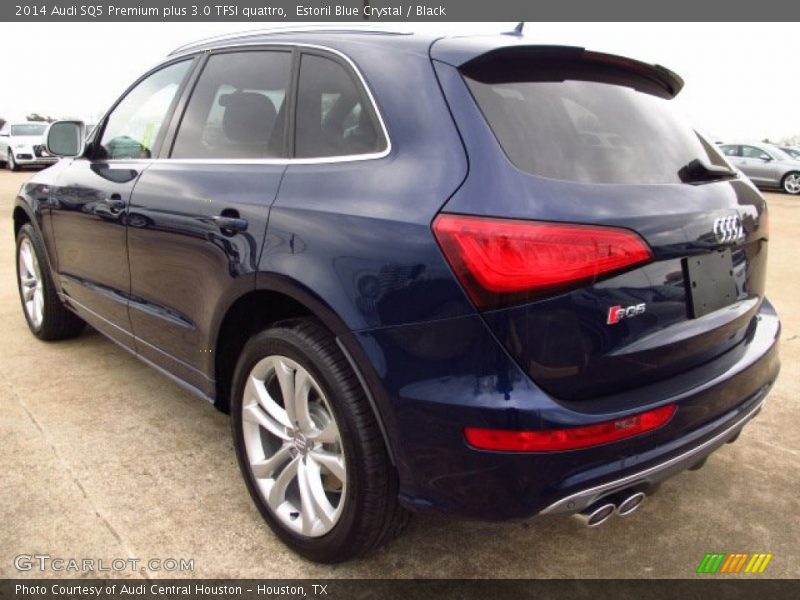 Estoril Blue Crystal / Black 2014 Audi SQ5 Premium plus 3.0 TFSI quattro