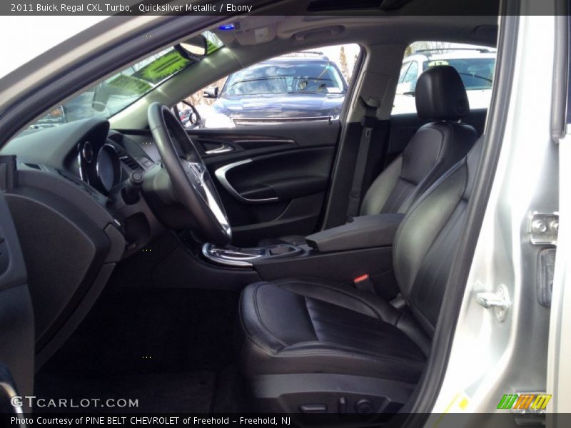 Front Seat of 2011 Regal CXL Turbo