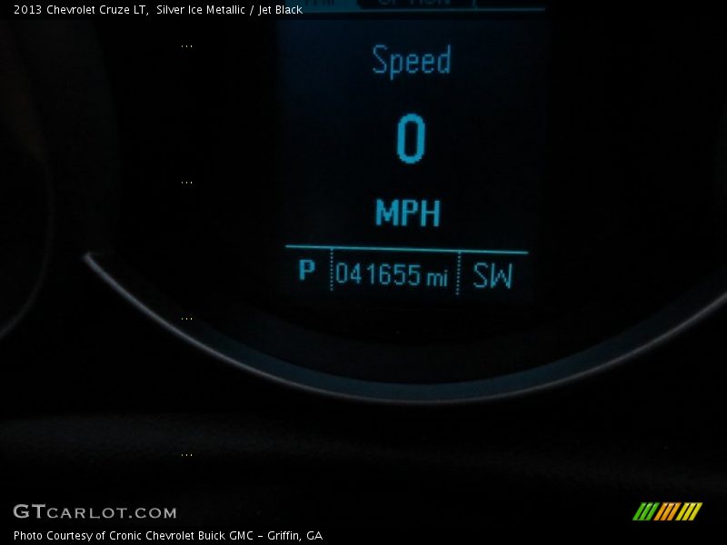 Silver Ice Metallic / Jet Black 2013 Chevrolet Cruze LT
