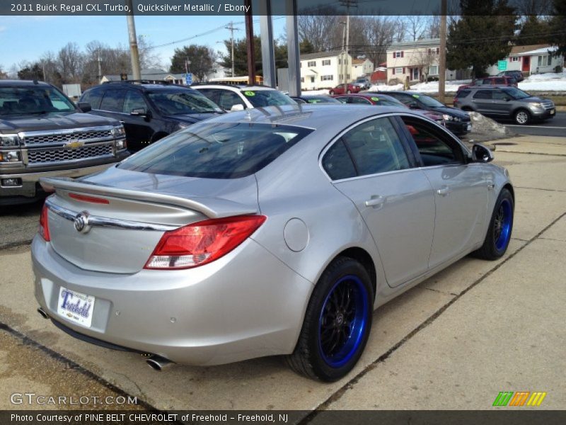 Quicksilver Metallic / Ebony 2011 Buick Regal CXL Turbo