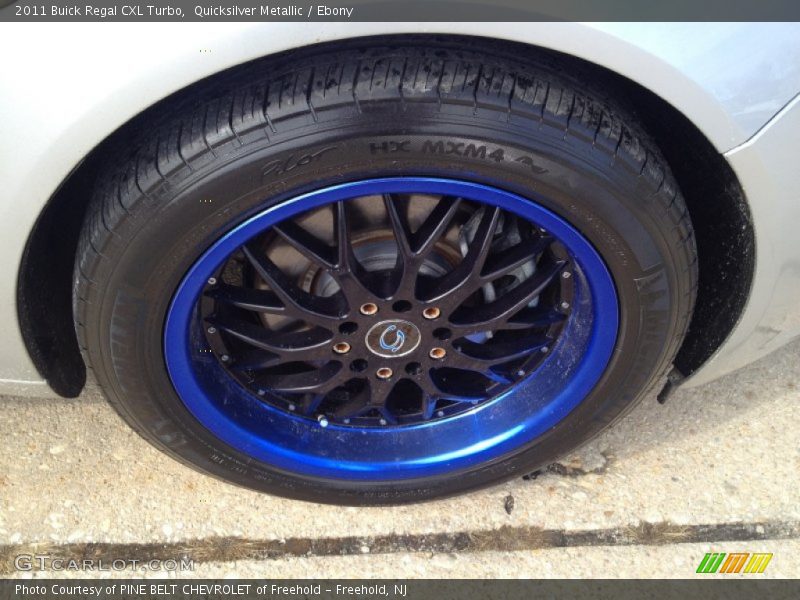 Quicksilver Metallic / Ebony 2011 Buick Regal CXL Turbo