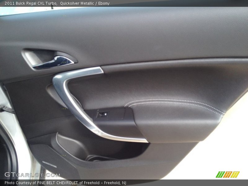 Quicksilver Metallic / Ebony 2011 Buick Regal CXL Turbo