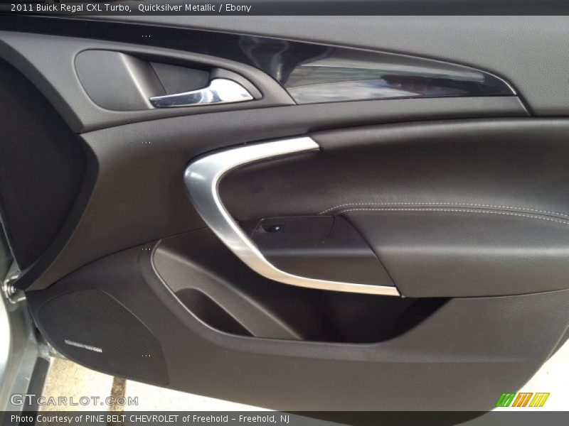 Quicksilver Metallic / Ebony 2011 Buick Regal CXL Turbo