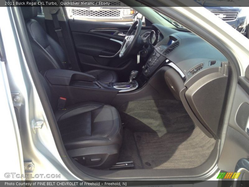 Quicksilver Metallic / Ebony 2011 Buick Regal CXL Turbo