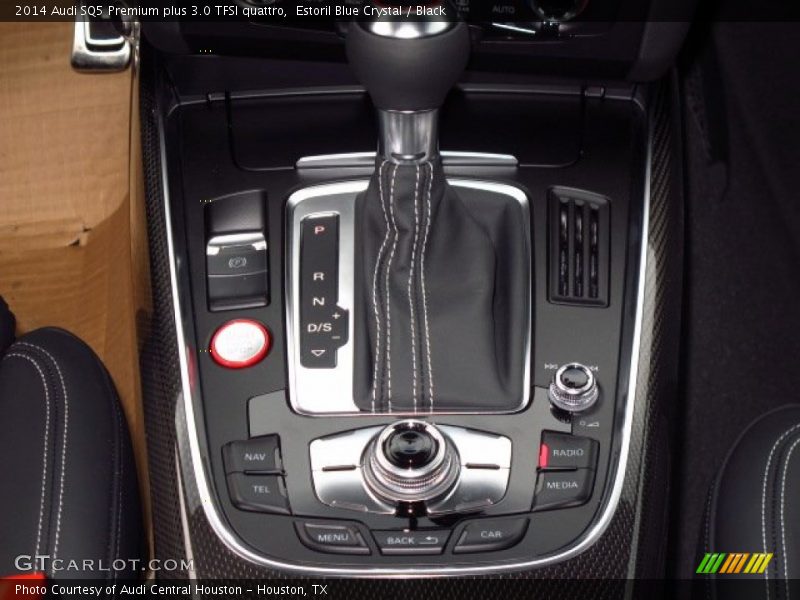 Estoril Blue Crystal / Black 2014 Audi SQ5 Premium plus 3.0 TFSI quattro