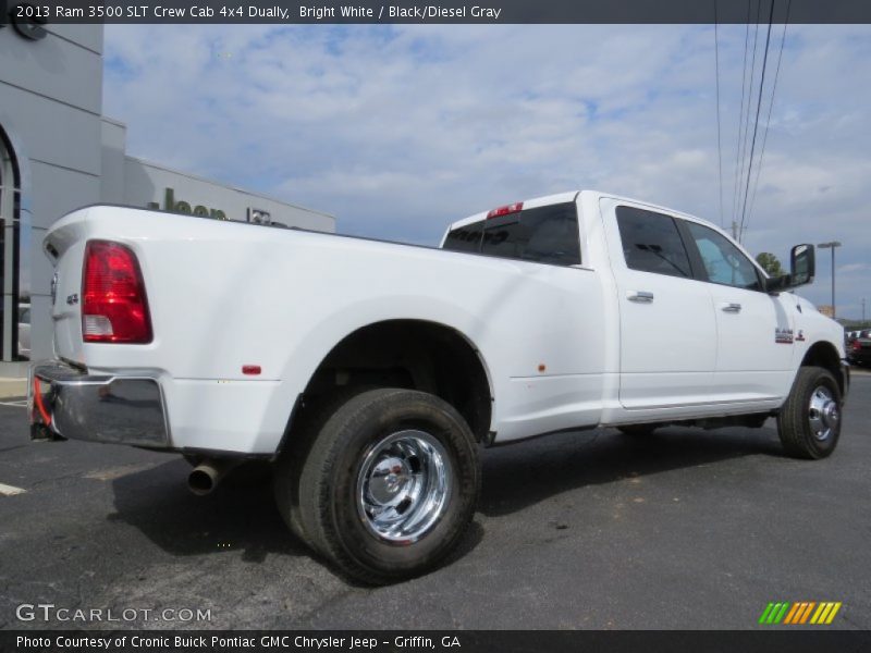  2013 3500 SLT Crew Cab 4x4 Dually Bright White