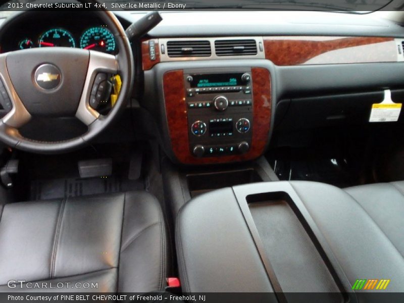 Silver Ice Metallic / Ebony 2013 Chevrolet Suburban LT 4x4
