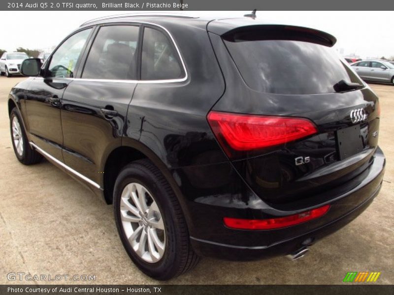 Brilliant Black / Pistachio Beige 2014 Audi Q5 2.0 TFSI quattro